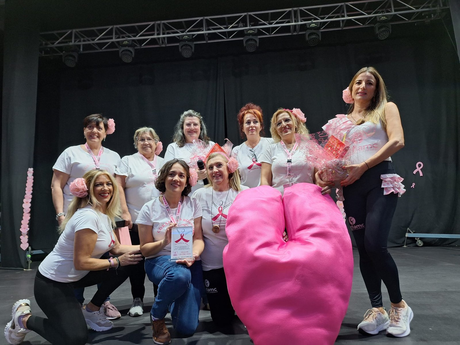 Eventos Evento en La Carolina por el cáncer de mama