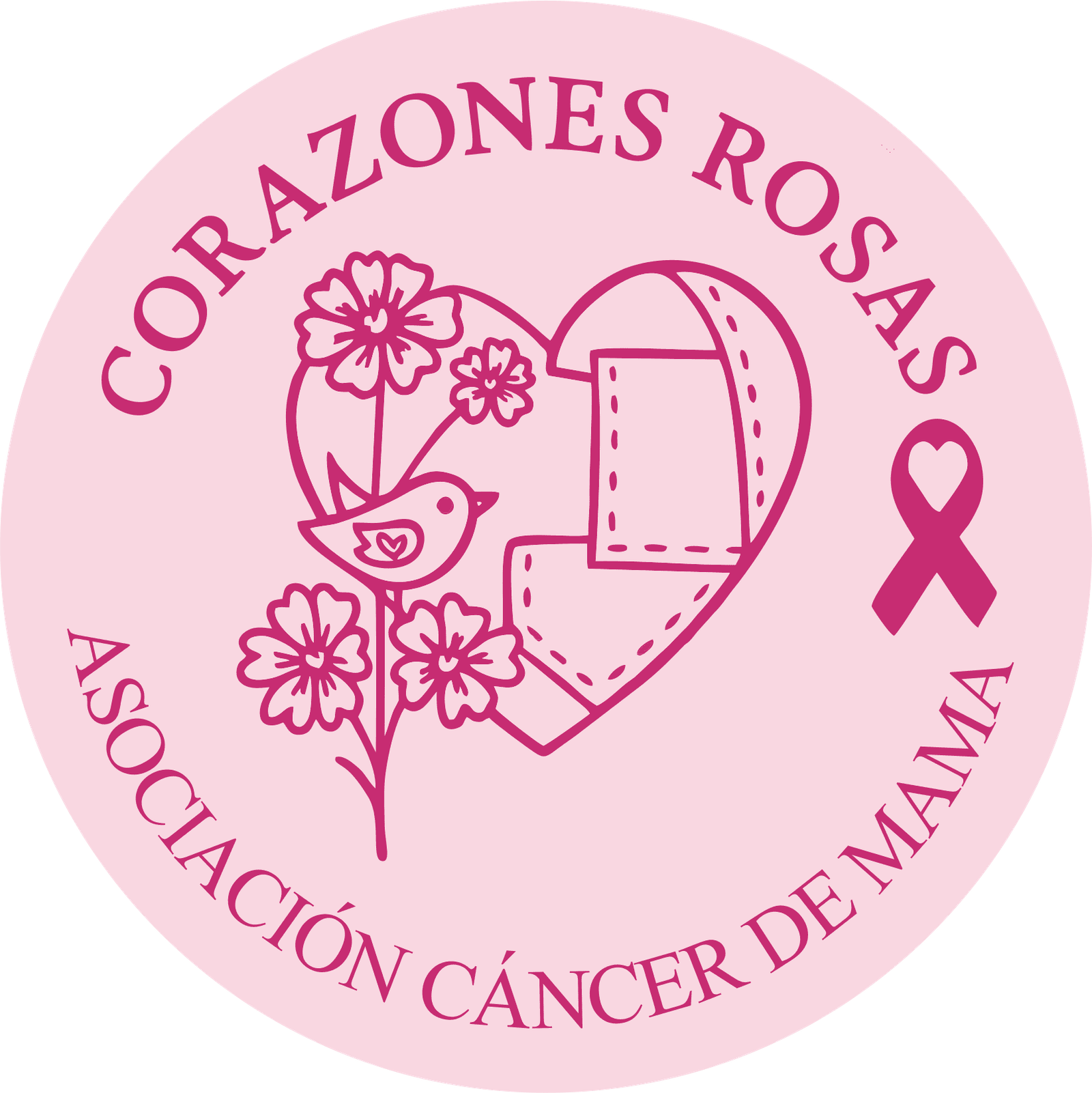 Logo oficial de Corazones Rosas